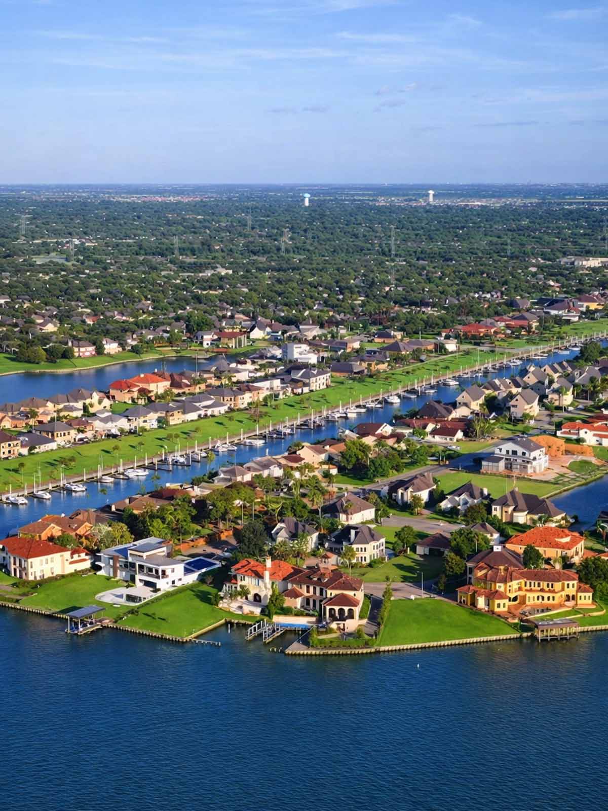 Clear Lake area near Houston