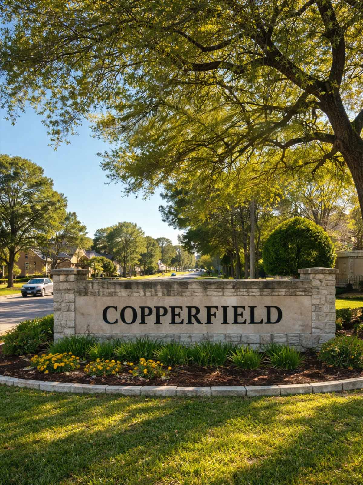 Copperfield neighborhood in Houston