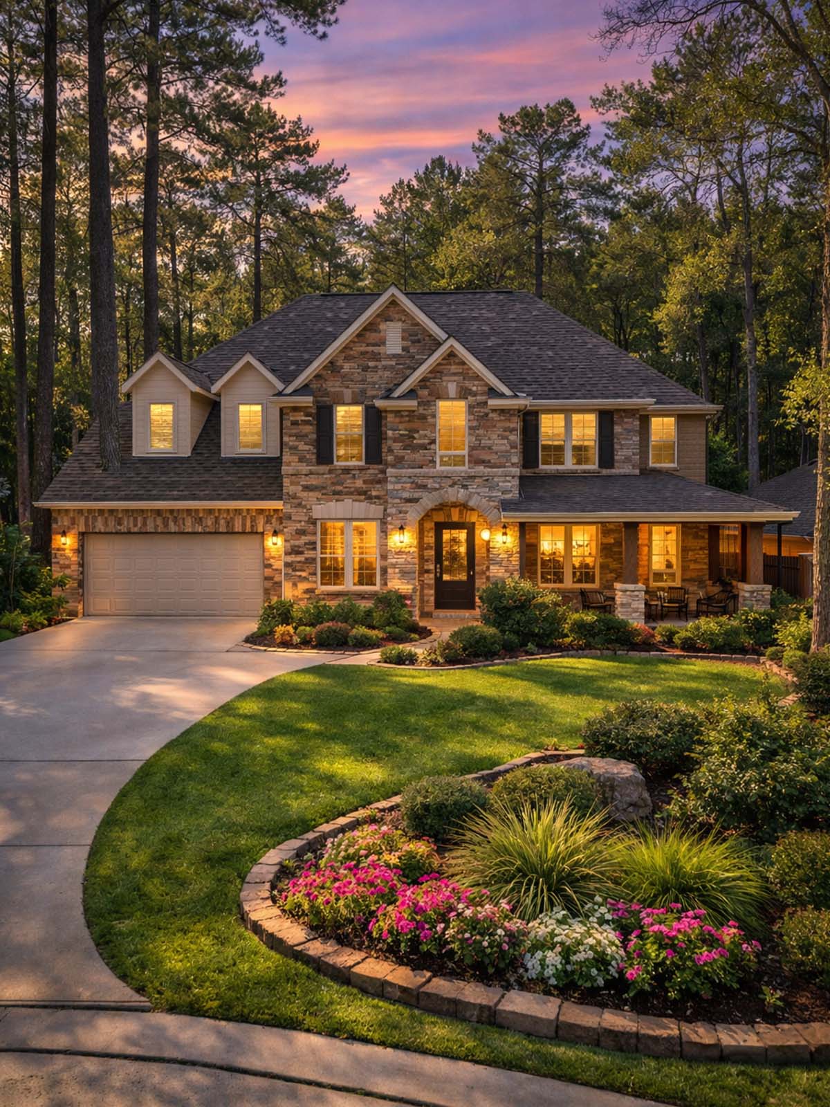 The Woodlands community in Texas